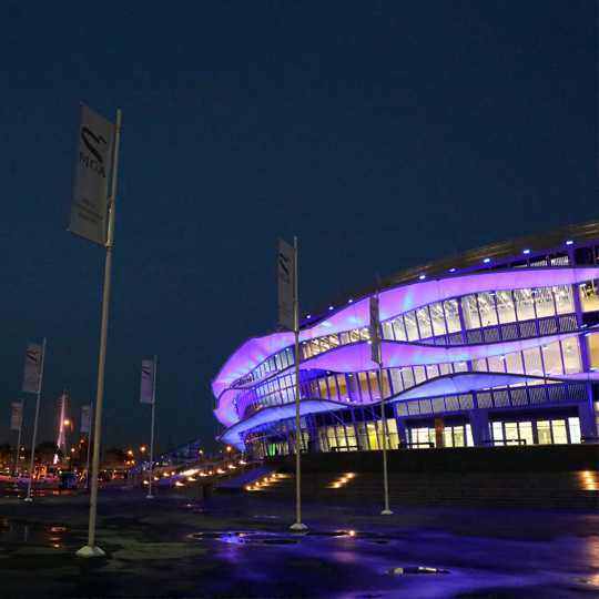 National Gymnastics Arena · Flagpoles - IDEA.AZ